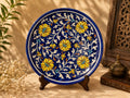Golden Daisy Vine Wall Hanging Plate