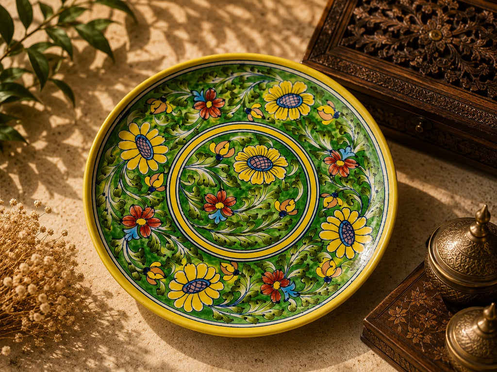 Meadow Sunflower Wall Hanging Plate