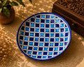 Classic Checkboard Wall Hanging Plate
