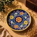 Medallion Floral Wall Hanging Plate