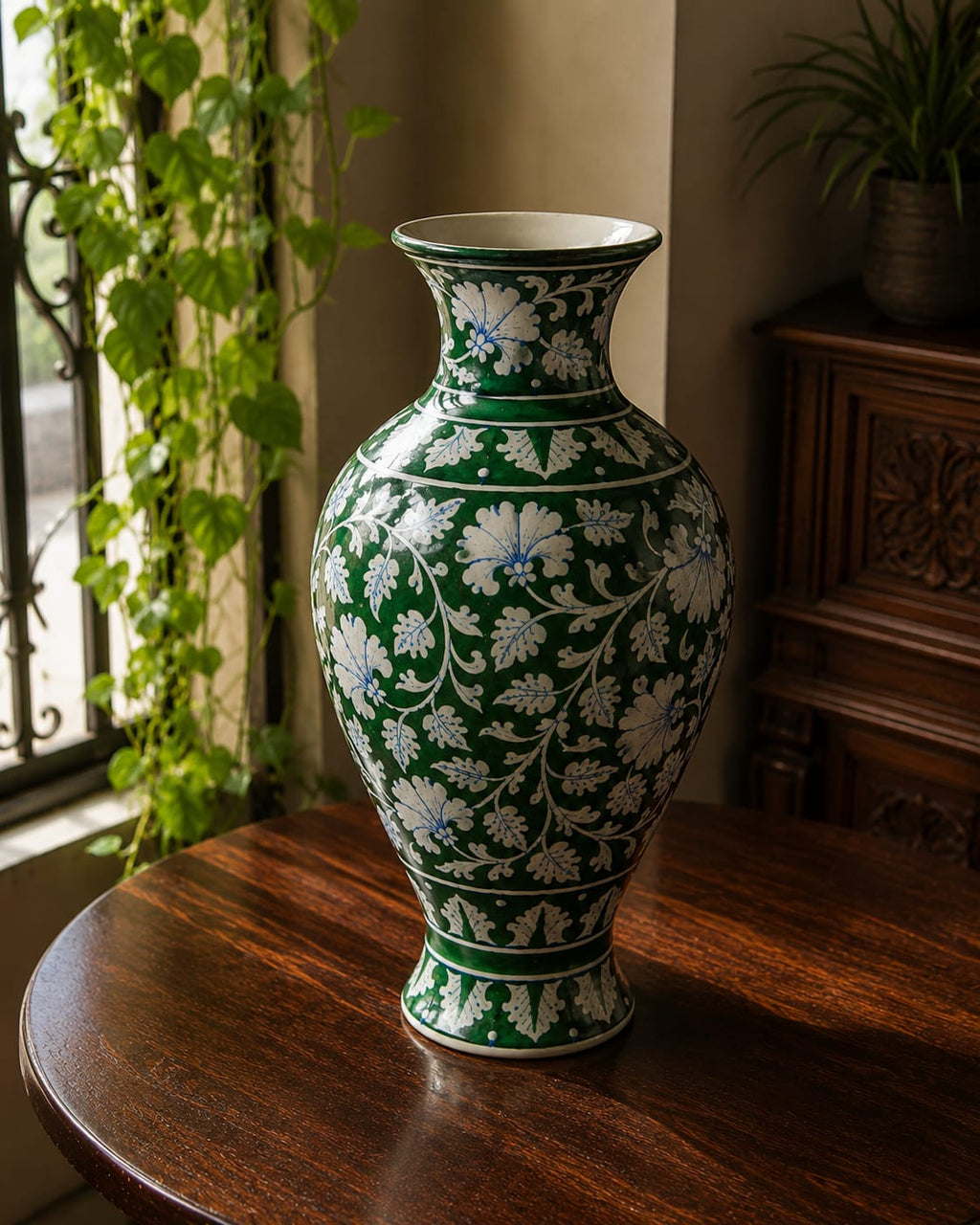 Emerald Vine Vase